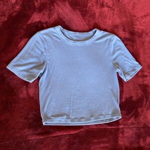 lululemon Hold Tight Straight Hem Cropped T-Shirt